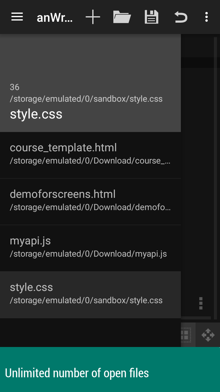 screenshot 1